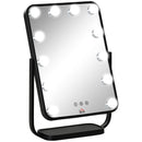 HOMCOM Hollywood Vanity Mirror with Dimmable LED Bulbs, Memory Function Bedroom