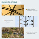 Outsunny Netting Gazebo - 4 Piece Sidewalls