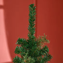 HOMCOM Christmas Tree Pencil 5.5' with 21 Pine Cone