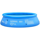 Outsunny Swimming Paddling Pool Round 274cm x 76cm - Blue