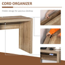 Desk With Shelves