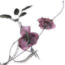 Halloween Garland with Artificial Autumn Leaves 2.2m