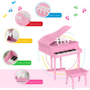 Kids Electronic Keyboard - Included Music Stand & Bench
