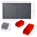 Storage Bins Parts Rack