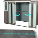 Garden Metal Storage Shed 6' x 8'