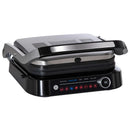 HOMCOM Health Grill and Press with 8 Settings and Drip Tray - Black