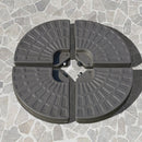 Outsunny Umbrella Base Set