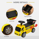 Kids Ride on Car Truck with Tipping Bucket - Yellow