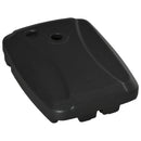 Outsunny 7kg Parasol Base  w/ Wheels Water and Sand, Up to 75kg Black