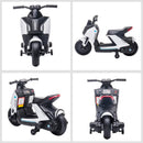 HOMCOM Kids Electric Ride On Motorcycle Bike 6v - White