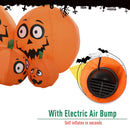 Halloween Inflatable Pumpkin and Cat Display with Lights 1.2m
