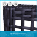 Outsunny-Rattan Rocking Chair Set