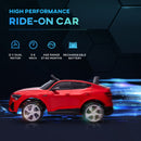 HOMCOM Kids Electric Ride On Car Audi E-Tron 12v - Red