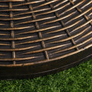 Outsunny Umbrella Base Antique Bronze