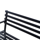 Outsunny Garden Bench -  Black