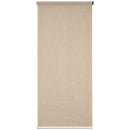 HOMCOM Electric Smart Roller Blinds for Windows with Remote, Brown, 90x180cm