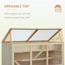 PawHut Hamster Cage -Natural Wood