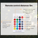 HOMCOM Glowing LED Ball 35cm Colour Change with Rechargeable Battery