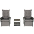 Outsunny- Rattan Bistro Set