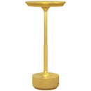 HOMCOM Cordless Table Lamp with 4000mAh Rechargeable Battery, 3 Colour, Touch LED Lamp for Bedroom Living Room, Gold Tone