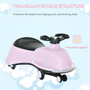 Kids Ride On Wiggle Car - Pink