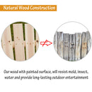 Outsunny-Pine / Fir Wood Swing Bench