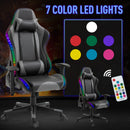 LED RGB Lights Gaming Chair