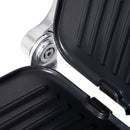 HOMCOM Health Grill and Press with 8 Settings and Drip Tray - Black