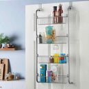 Lewis's Kitchen Storage Over Door 4 Tier Kitchen Basket