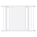 Pressure Fit Safety Gate for Doors, Dog Gate w/ Auto Close, 75-103 cm - White