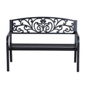 Outsunny Garden Bench - Black