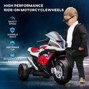 HOMCOM Kids Electric Ride On Motorcycle Bike BMW HP4 6V - Red