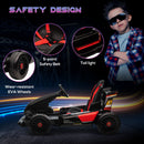 HOMCOM Kids Electric Ride On Go Cart 12v - Black