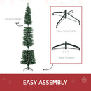 Christmas Tree Snow Dipped Pencil 6.5ft