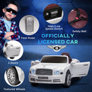 HOMCOM  Kids Electric Ride On Car Bentley 12V - White