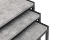 Staten Nest Of 3 Tables Concrete