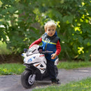 HOMCOM Kids Electric Ride On Motorcycke 6v - White