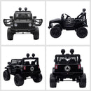 HOMCOM Kids Electric Ride on Car Truck Off Road 12v - Black