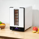 HOMCOM Food Dehydrator 11 Tier 550W - White