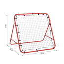 Red Baseball Rebounder Net