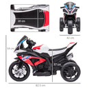 HOMCOM Kids Electric Ride On Motorcycle Bike BMW HP4 6V - Red