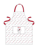 Christmas Country Club Novelty Design Apron - Merry Tweet-mas Robin
