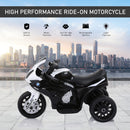 HOMCOM Kids Black Electric Ride on Motorcycle BMW S1000RR with Headlights Music