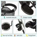 HOMCOM Baby Tricycle Stroller - Grey
